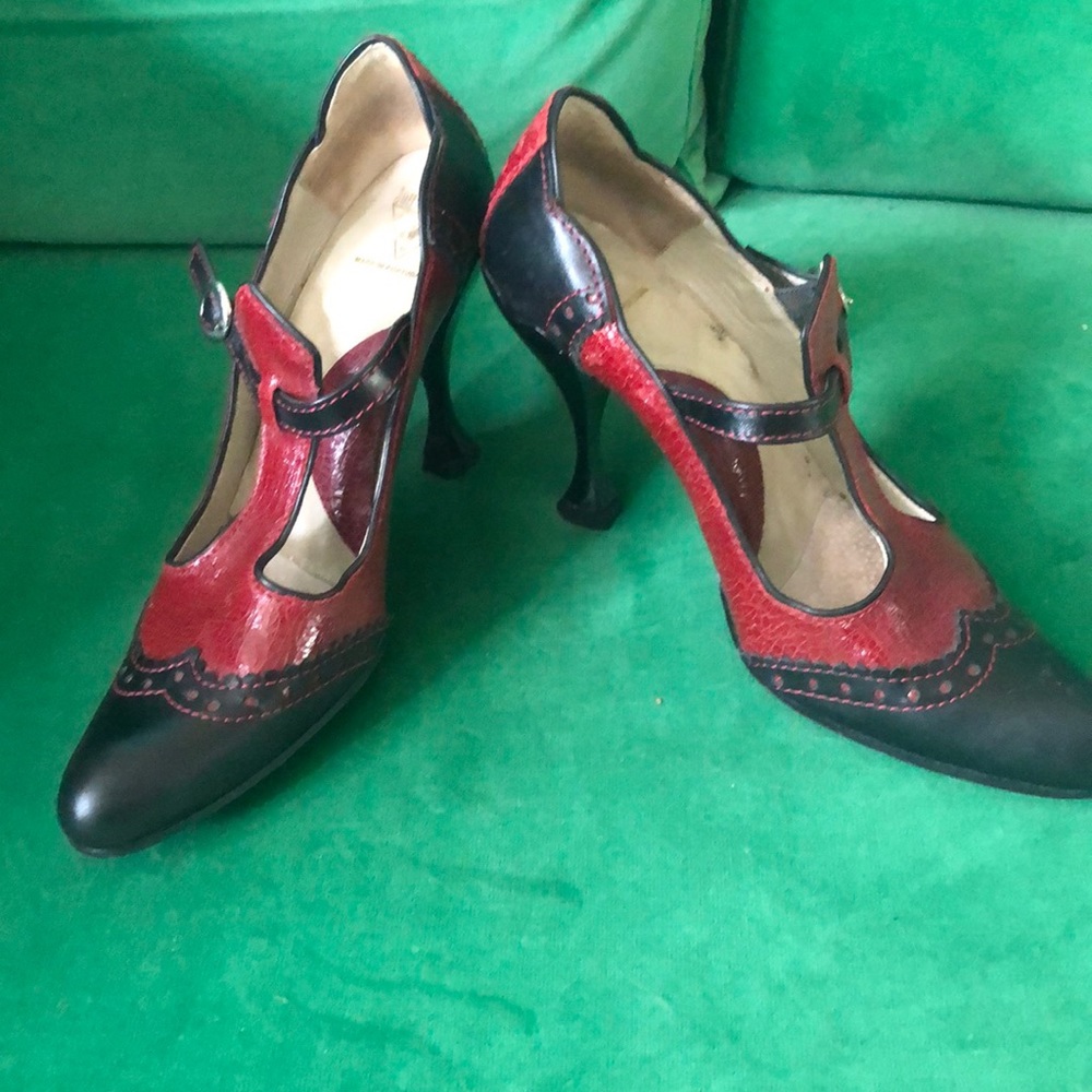Red fluevog heels